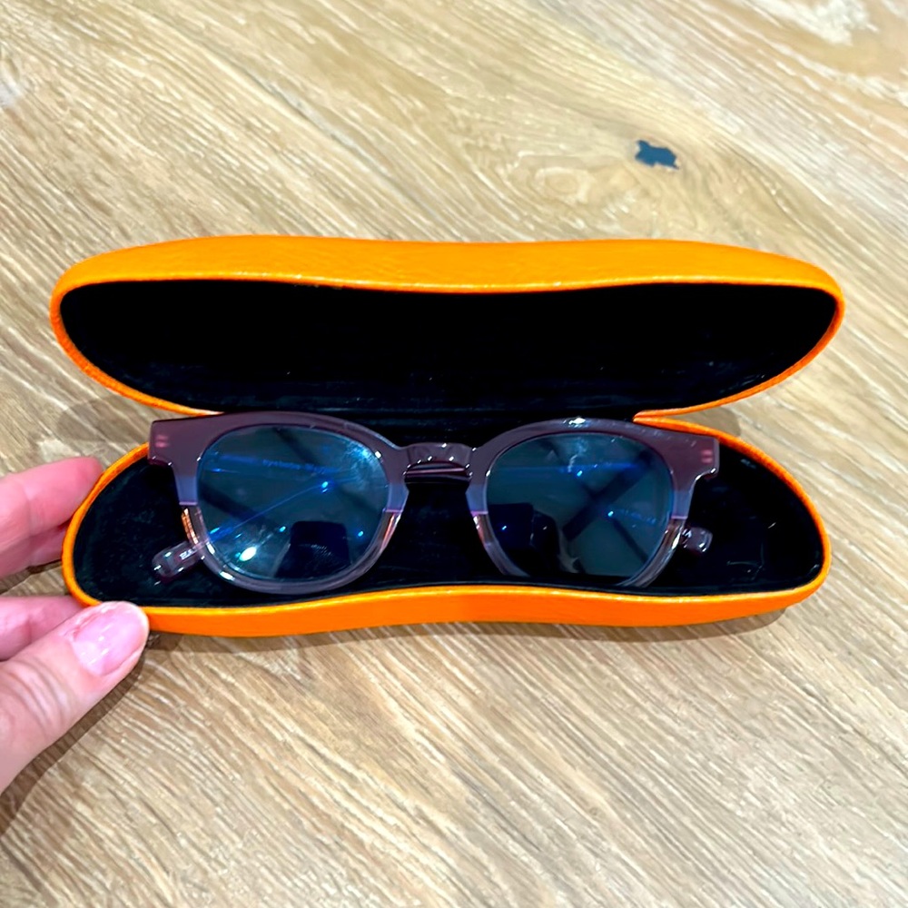 RX eye bobs glasses and case